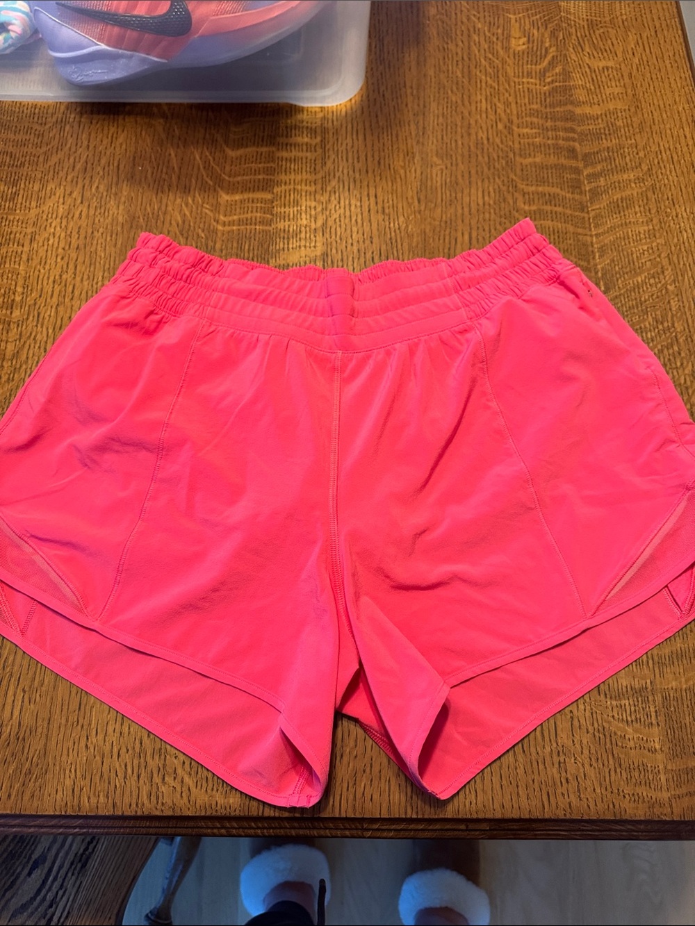 lululemon athletica Bright Pink Athletic Shorts